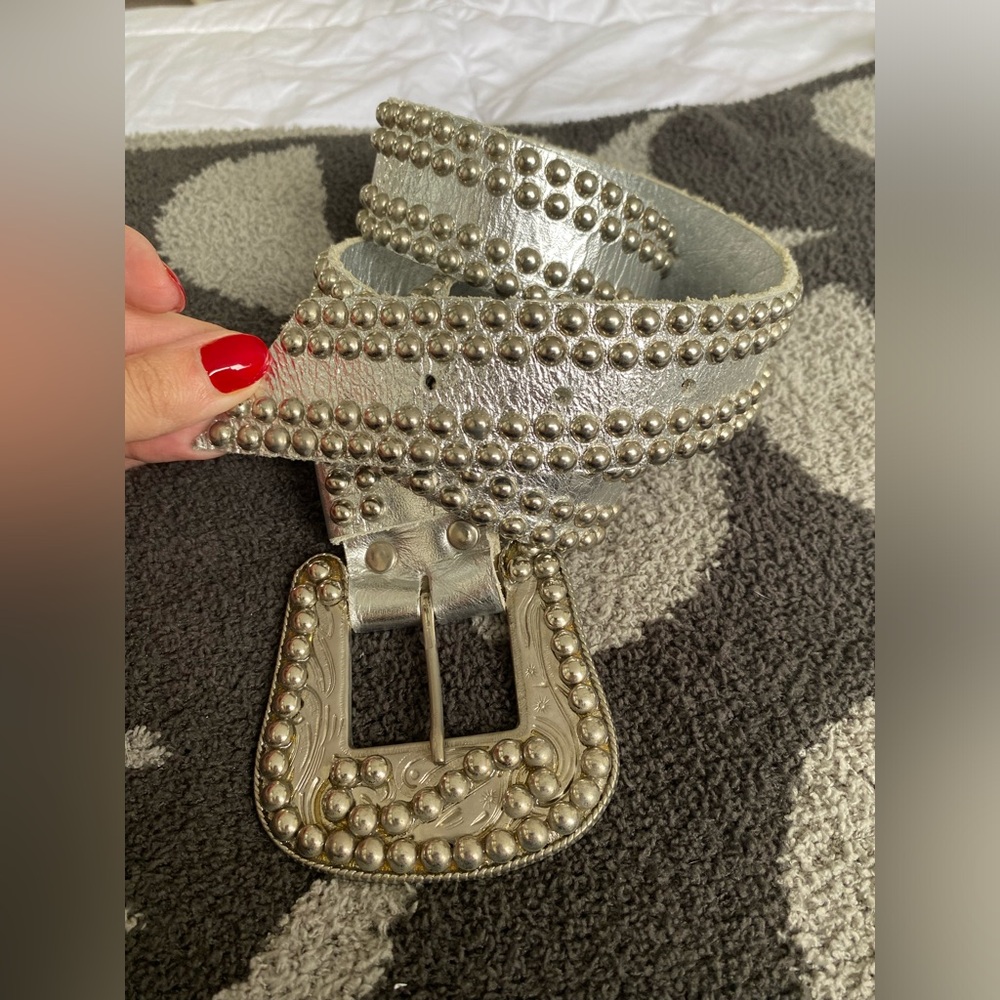 Vintage Michael Morrison Studded Belt